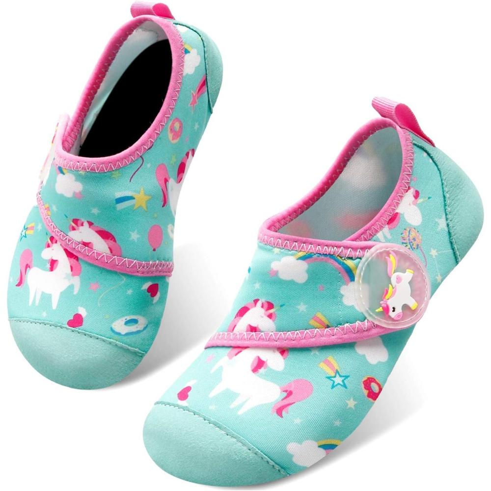 imageCentipede Demon Kids Water Shoes Girls Boys Outdoor Quick Dry Barefoot Aqua Socks for Sport Beach Swim Pool SurfGreen Unico