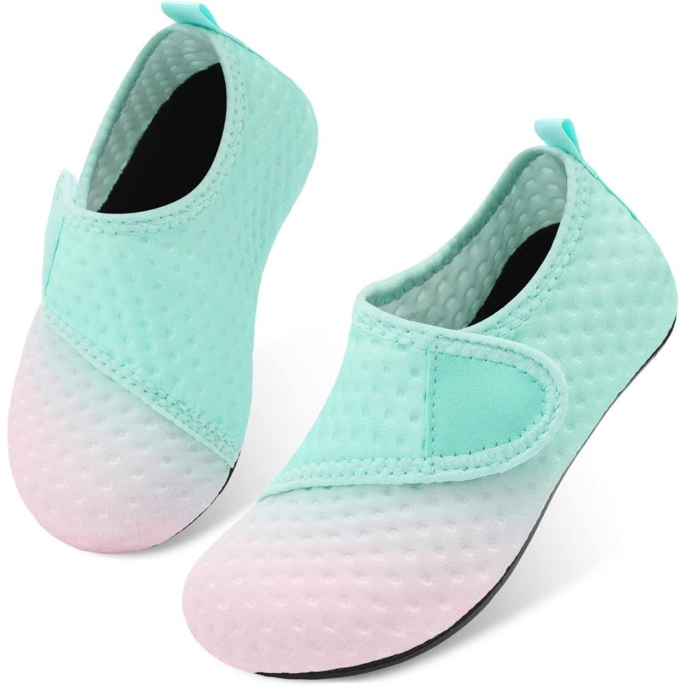imageCentipede Demon Kids Water Shoes Girls Boys Outdoor Quick Dry Barefoot Aqua Socks for Sport Beach Swim Pool SurfVel Bluepink