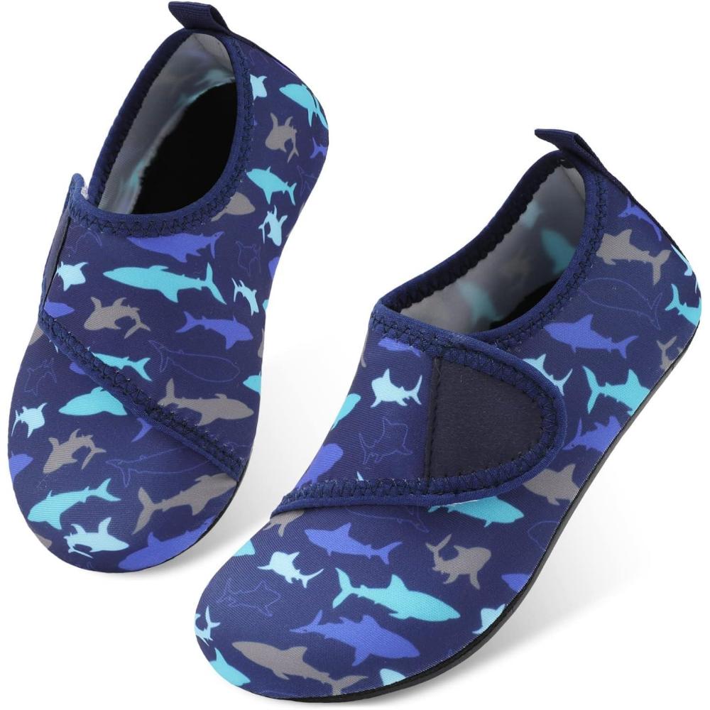 imageCentipede Demon Kids Water Shoes Girls Boys Outdoor Quick Dry Barefoot Aqua Socks for Sport Beach Swim Pool SurfVel Sma Navyshark