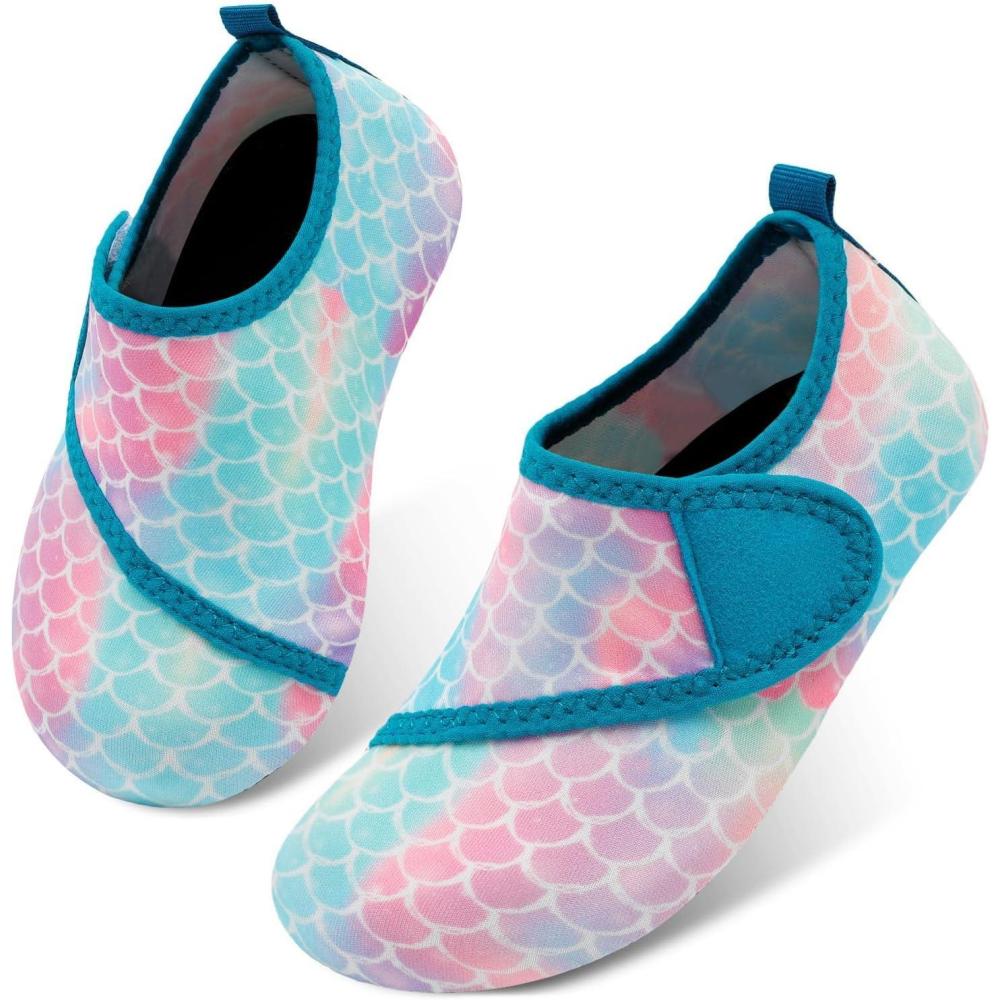 imageCentipede Demon Kids Water Shoes Girls Boys Outdoor Quick Dry Barefoot Aqua Socks for Sport Beach Swim Pool SurfVel Ylblue