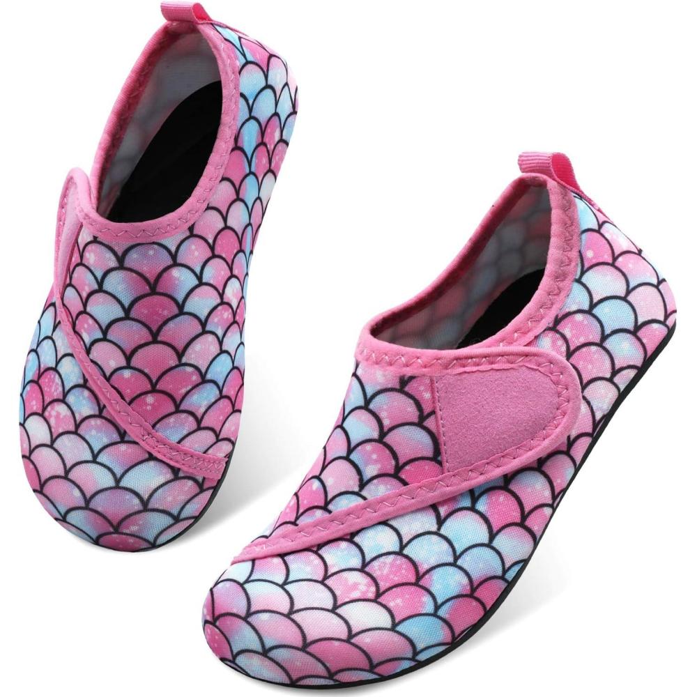 imageCentipede Demon Kids Water Shoes Girls Boys Outdoor Quick Dry Barefoot Aqua Socks for Sport Beach Swim Pool SurfYl Pink