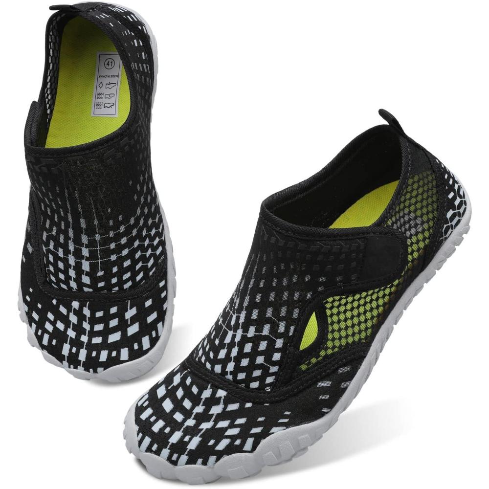 imageCentipede Demon Swim Water Shoes for Women Men Quick Dry Barefoot Aqua Sneakers Shoe for Beach Hiking Diving Boating River Outdoor Water SportsTy1 Velblackgrey