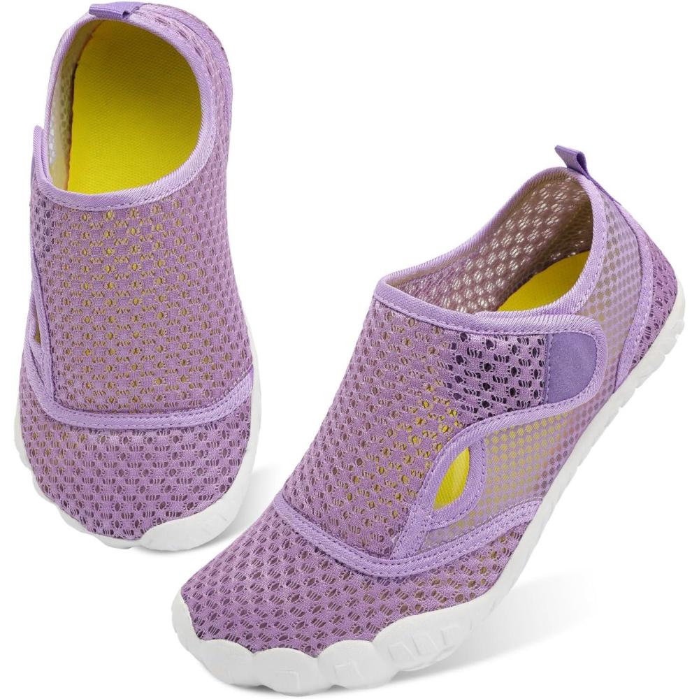 imageCentipede Demon Swim Water Shoes for Women Men Quick Dry Barefoot Aqua Sneakers Shoe for Beach Hiking Diving Boating River Outdoor Water SportsTy2 Mesh Purple