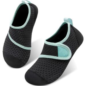 Centipede Demon Kids Water Shoes Girls Boys Outdoor Quick Dry Barefoot Aqua Socks for Sport Beach Swim Pool Surf(Black/Green)