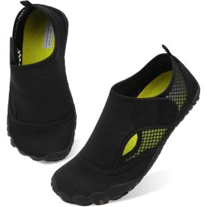 Centipede Demon Swim Water Shoes for Women Men Quick Dry Barefoot Aqua Sneakers Shoe for Beach Hiking Diving Boating River Outdoor Water Sports(Ty1 Velsolidblack)