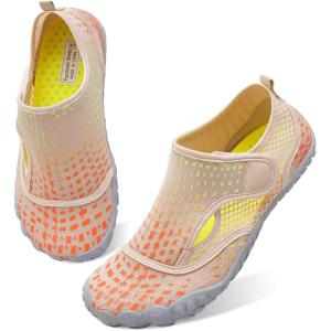 Centipede Demon Swim Water Shoes for Women Men Quick Dry Barefoot Aqua Sneakers Shoe for Beach Hiking Diving Boating River Outdoor Water Sports(Ty1 Velabeige)
