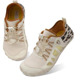Centipede Demon Swim Water Shoes for Women Men Quick Dry Barefoot Aqua Sneakers Shoe for Beach Hiking Diving Boating River Outdoor Water Sports(Ty6 Beigeleleo)