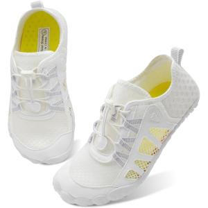 Centipede Demon Swim Water Shoes for Women Men Quick Dry Barefoot Aqua Sneakers Shoe for Beach Hiking Diving Boating River Outdoor Water Sports(Ty6 White)