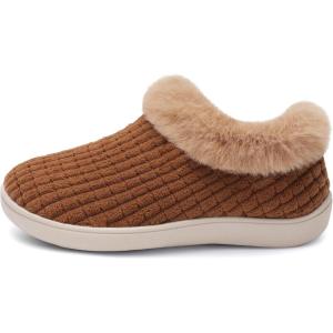 Centipede Demon Toddler Slippers Boys Girls Slip On House Slippers Fuzzy Booties Warm Winter Shoes for Indoor Outdoor(Brown)