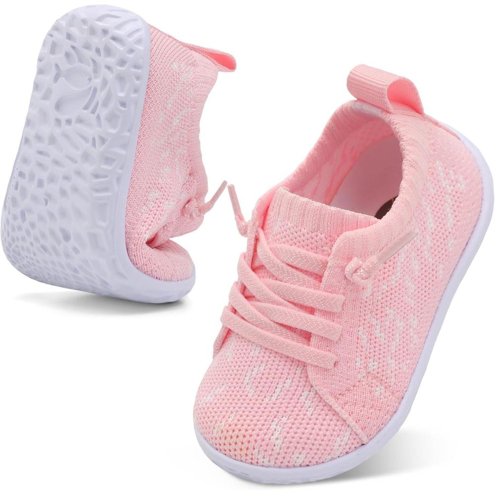 imageCentipede Demon Baby Shoes Baby Boy Girl First Walking Shoes Breathable Barefoot Infant Shoe Lightweight Slip On Sneakers Soft Sock ShoePinkflower