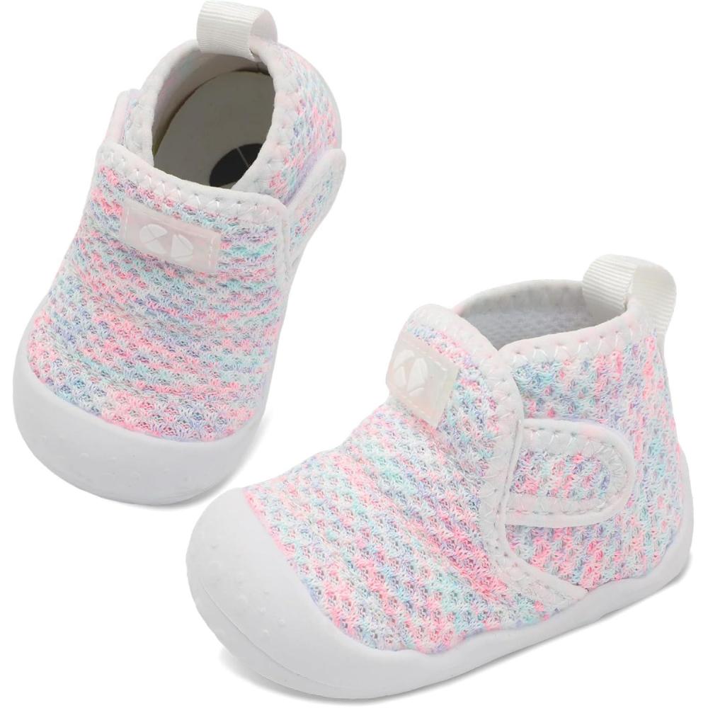 imageCentipede Demon Baby Shoes Baby Boys Girls Walking Shoes Non Slip Booties Sock Shoe Infants Breathable Sneakers Lightweight Barefoot Slip On SneakersColorwhite