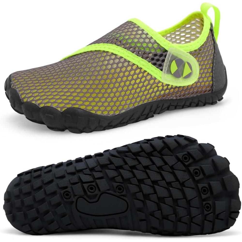 imageCentipede Demon Kids Water Shoes Girls Boys Quick Dry Aqua Shoes Barefoot Water Sneakers for Beach Swim Pool Boats Outdoor Water Sports LittleBig KidTy4 Darkgreygr