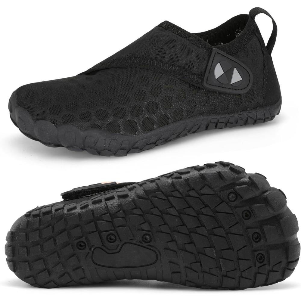 imageCentipede Demon Kids Water Shoes Girls Boys Quick Dry Aqua Shoes Barefoot Water Sneakers for Beach Swim Pool Boats Outdoor Water Sports LittleBig KidTy3 Black