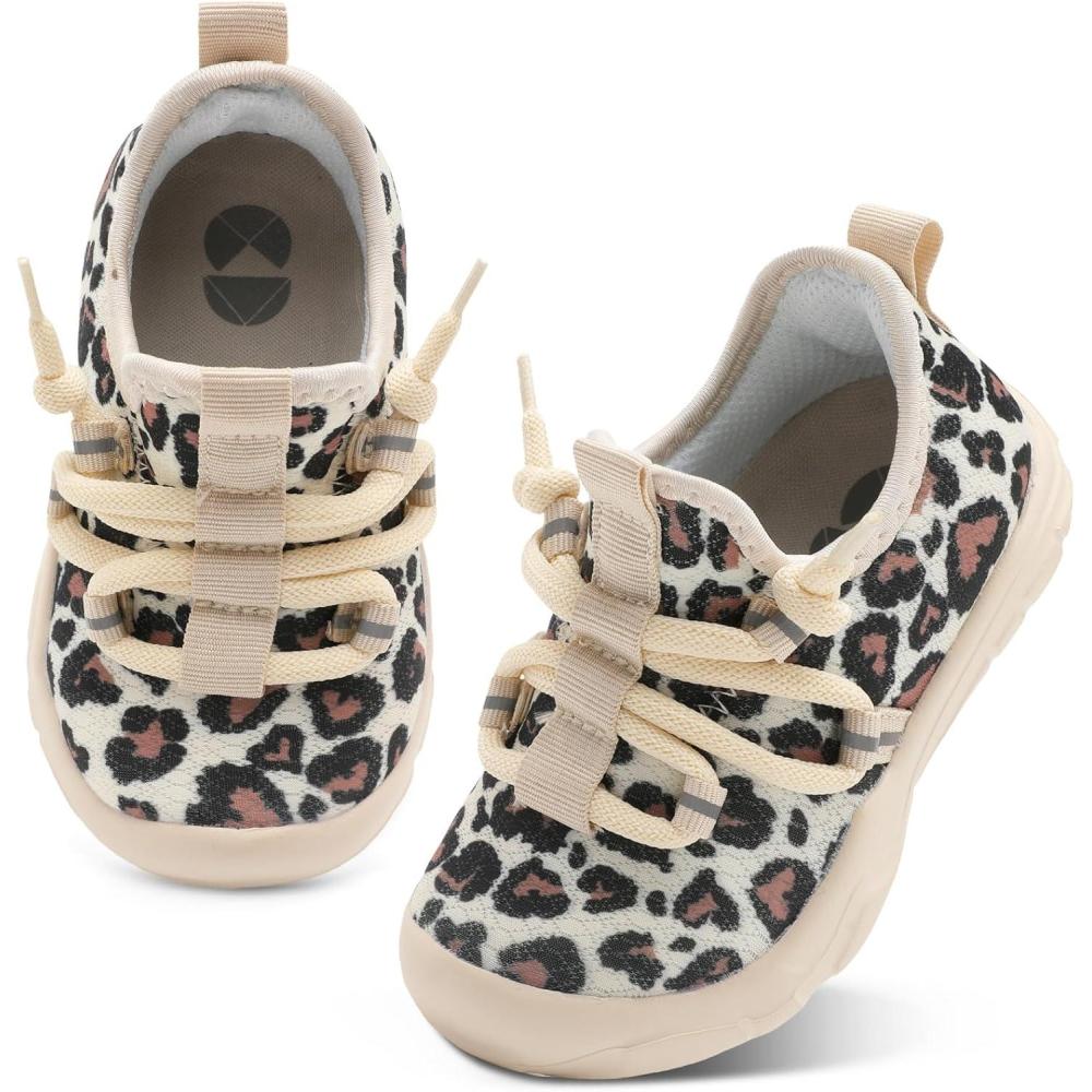 imageCentipede Demon Toddler Shoes Boys Girls Barefoot Shoes Kids Breathable Walking Running Shoe Slip on Sneakers Lightweight Outdoor Athletic Tennis ShoeBeige Leo