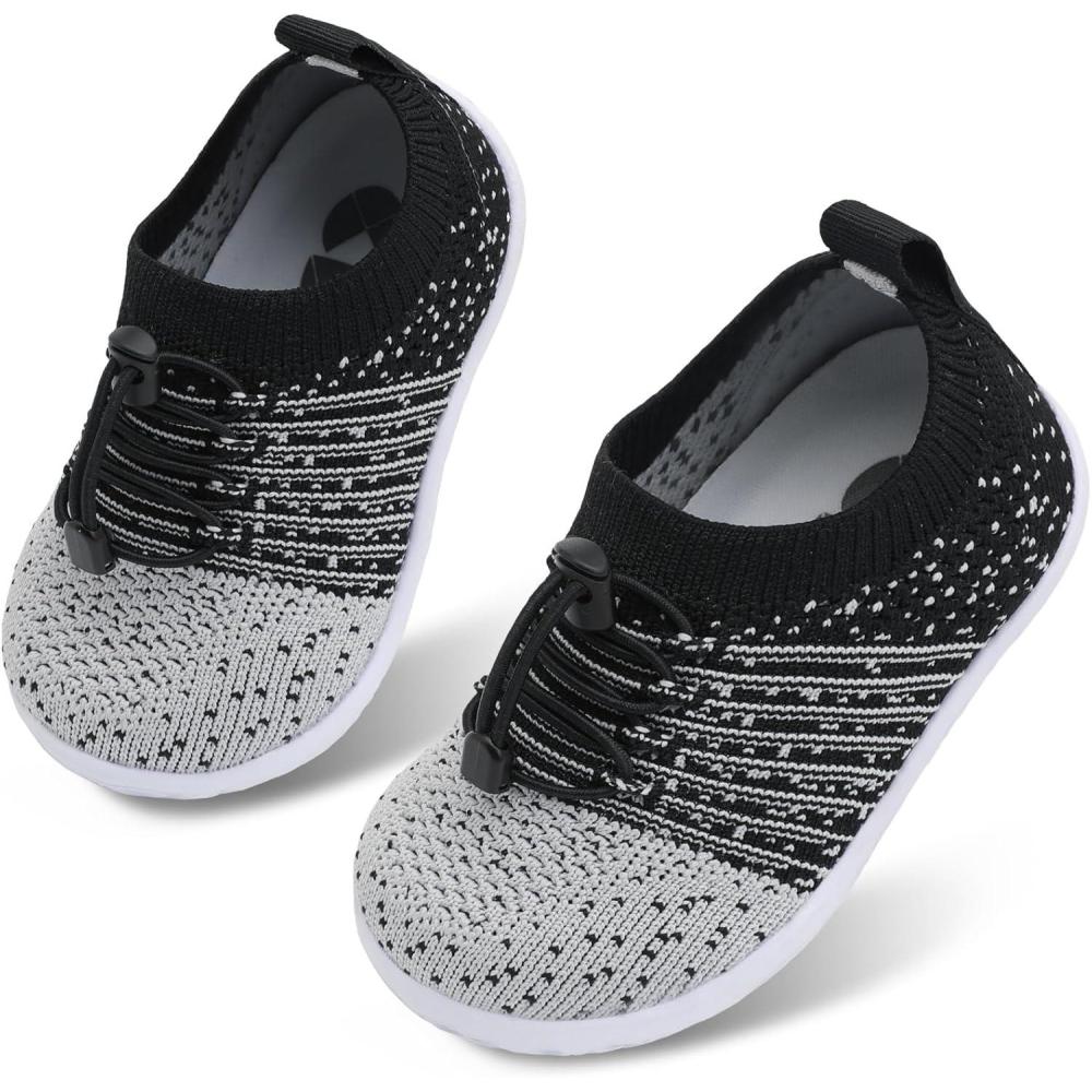 imageCentipede Demon Toddler Shoes for Boys Girls Baby Kids Slip on Walking Shoe Breathable Sock Shoes Lightweight Soft SneakersBlack Ligrey