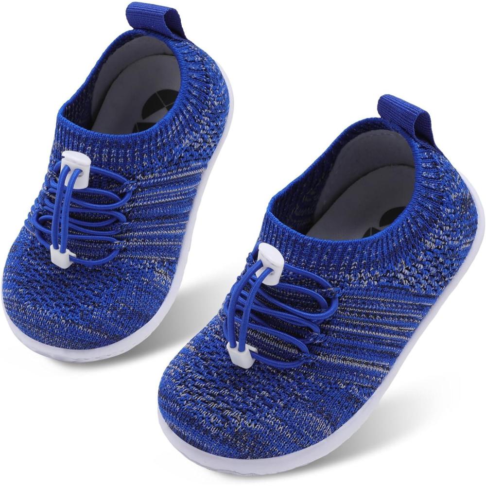 imageCentipede Demon Toddler Shoes for Boys Girls Baby Kids Slip on Walking Shoe Breathable Sock Shoes Lightweight Soft SneakersFl Blue