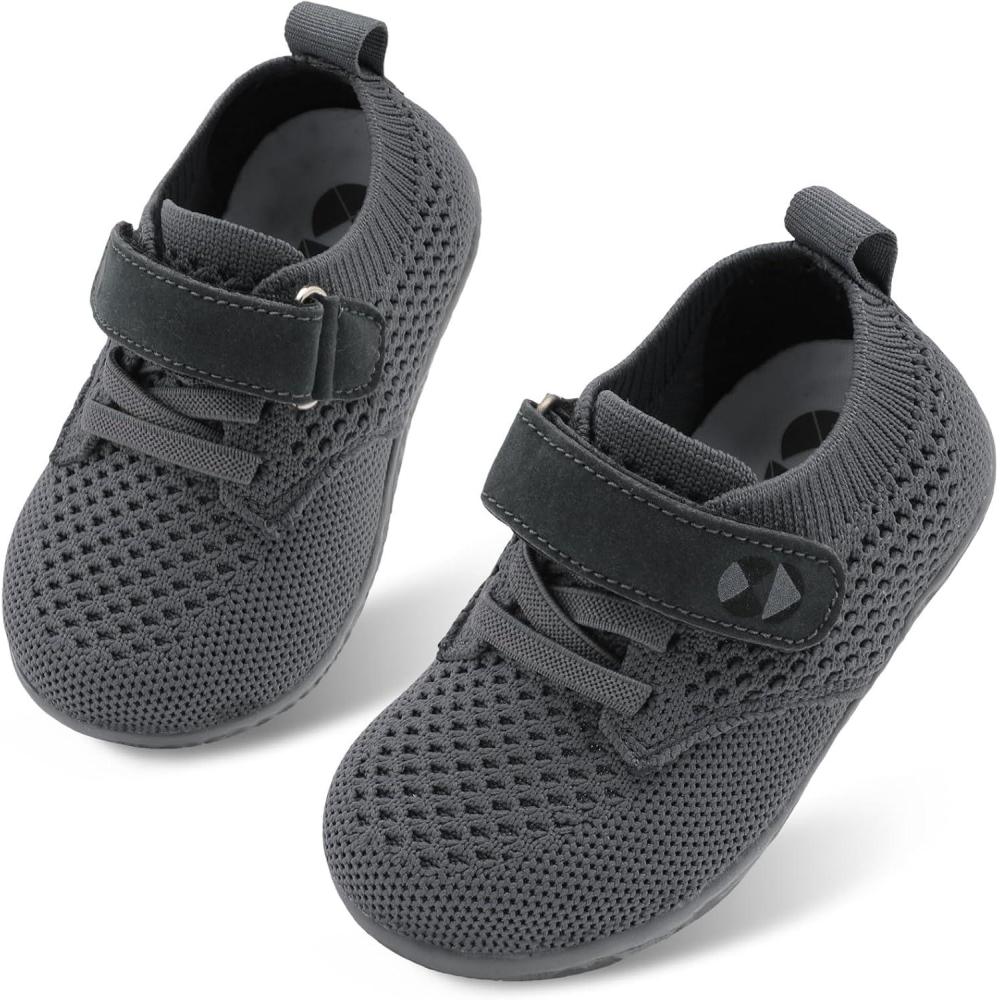 imageCentipede Demon Toddler Shoes for Boys Girls Baby Kids Slip on Walking Shoe Breathable Sock Shoes Lightweight Soft SneakersVel Darkgrey