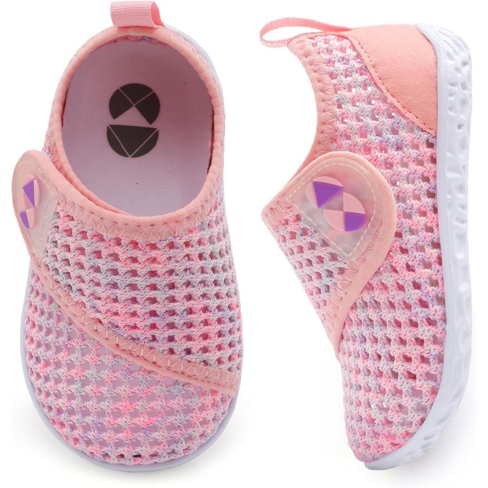 imageCentipede Demon Toddler Water Shoes for Girls Boys Kids Barefoot Swim Beach Aqua Socks Summer Sandals Breathable Quick Dry for Pool River Outdoor Water SportsTy4 Flpink