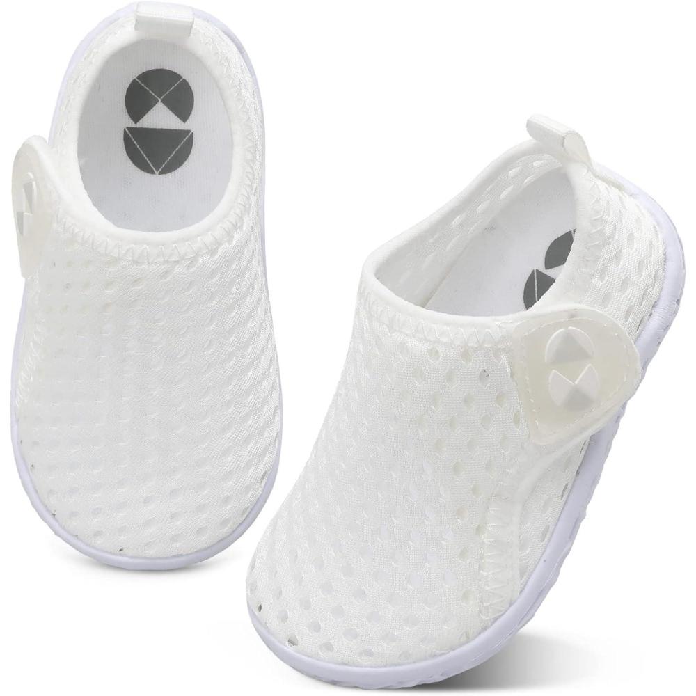 imageCentipede Demon Toddler Water Shoes for Girls Boys Kids Barefoot Swim Beach Aqua Socks Summer Sandals Breathable Quick Dry for Pool River Outdoor Water SportsTy2 Bmeshwhite