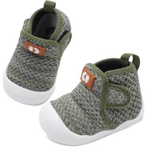 Centipede Demon Baby Shoes Baby Boys Girls Walking Shoes Non Slip Booties Sock Shoe Infants Breathable Sneakers Lightweight Barefoot Slip On Sneakers(Greengrey)