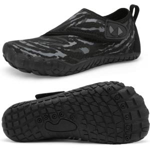 Centipede Demon Kids Water Shoes Girls Boys Quick Dry Aqua Shoes Barefoot Water Sneakers for Beach Swim Pool Boats Outdoor Water Sports Little/Big Kid(Ty1 Micaiblack)