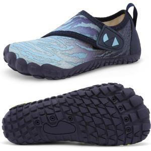 Centipede Demon Kids Water Shoes Girls Boys Quick Dry Aqua Shoes Barefoot Water Sneakers for Beach Swim Pool Boats Outdoor Water Sports Little/Big Kid(Ty1 Navyliblue)