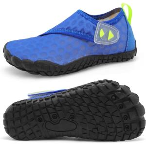 Centipede Demon Kids Water Shoes Girls Boys Quick Dry Aqua Shoes Barefoot Water Sneakers for Beach Swim Pool Boats Outdoor Water Sports Little/Big Kid(Ty3 Bluegreen)
