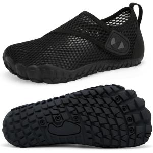 Centipede Demon Kids Water Shoes Girls Boys Quick Dry Aqua Shoes Barefoot Water Sneakers for Beach Swim Pool Boats Outdoor Water Sports Little/Big Kid(Ty4 Black)