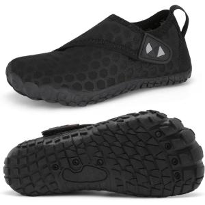 Centipede Demon Kids Water Shoes Girls Boys Quick Dry Aqua Shoes Barefoot Water Sneakers for Beach Swim Pool Boats Outdoor Water Sports Little/Big Kid(Ty3 Black)