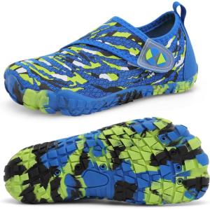 Centipede Demon Kids Water Shoes Girls Boys Quick Dry Aqua Shoes Barefoot Water Sneakers for Beach Swim Pool Boats Outdoor Water Sports Little/Big Kid(Ty1 Skybluegr)