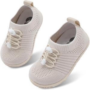 Centipede Demon Toddler Shoes for Boys Girls Baby Kids Slip on Walking Shoe Breathable Sock Shoes Lightweight Soft Sneakers(Beige)