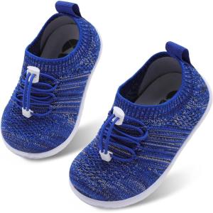 Centipede Demon Toddler Shoes for Boys Girls Baby Kids Slip on Walking Shoe Breathable Sock Shoes Lightweight Soft Sneakers(Fl Blue)