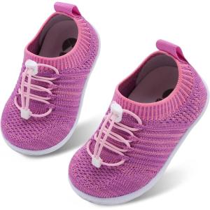 Centipede Demon Toddler Shoes for Boys Girls Baby Kids Slip on Walking Shoe Breathable Sock Shoes Lightweight Soft Sneakers(Fl Rosered)