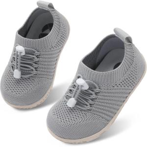 Centipede Demon Toddler Shoes for Boys Girls Baby Kids Slip on Walking Shoe Breathable Sock Shoes Lightweight Soft Sneakers(Light Grey)