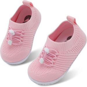 Centipede Demon Toddler Shoes for Boys Girls Baby Kids Slip on Walking Shoe Breathable Sock Shoes Lightweight Soft Sneakers(Pink)