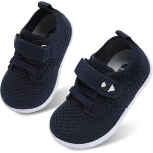 Centipede Demon Toddler Shoes for Boys Girls Baby Kids Slip on Walking Shoe Breathable Sock Shoes Lightweight Soft Sneakers(Vel Navy)