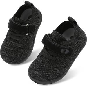 Centipede Demon Toddler Shoes for Boys Girls Baby Kids Slip on Walking Shoe Breathable Sock Shoes Lightweight Soft Sneakers(Velfl Black)