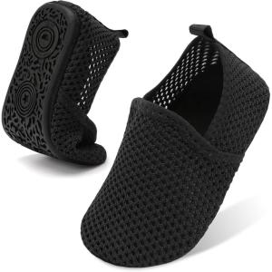Centipede Demon Toddler Water Shoes for Girls Boys Kids Baby Beach Swim Aqua Socks Quick Dry Summer Sandals for Pool Outdoor Sports Barefoot Sock Shoe Rubber Soles Slippers(Black)