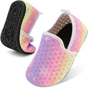Centipede Demon Toddler Water Shoes for Girls Boys Kids Baby Beach Swim Aqua Socks Quick Dry Summer Sandals for Pool Outdoor Sports Barefoot Sock Shoe Rubber Soles Slippers(Pa Ylqcyellow)