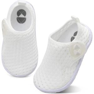 Centipede Demon Toddler Water Shoes for Girls Boys Kids Barefoot Swim Beach Aqua Socks Summer Sandals Breathable Quick Dry for Pool River Outdoor Water Sports(Ty2 Bmeshwhite)