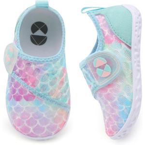 Centipede Demon Toddler Water Shoes for Girls Boys Kids Barefoot Swim Beach Aqua Socks Summer Sandals Breathable Quick Dry for Pool River Outdoor Water Sports(Ty3 Ylcolorful)
