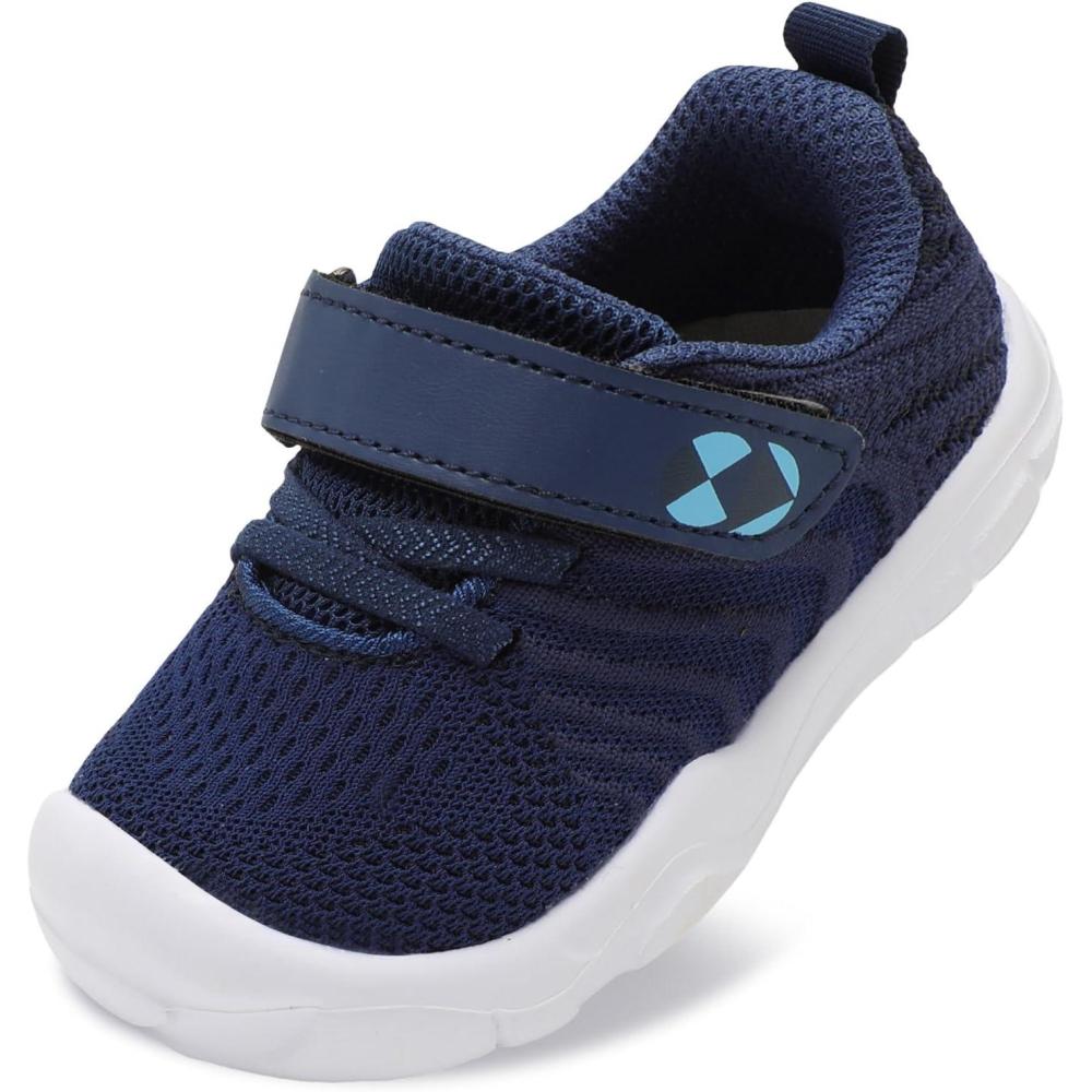 image:imageCentipede Demon Toddler Shoes Boys Girls Breathable Sneakers Kids Barefoot Shoes Lightweight Walking Running Shoe Outdoor Athletic Tennis ShoeNavy