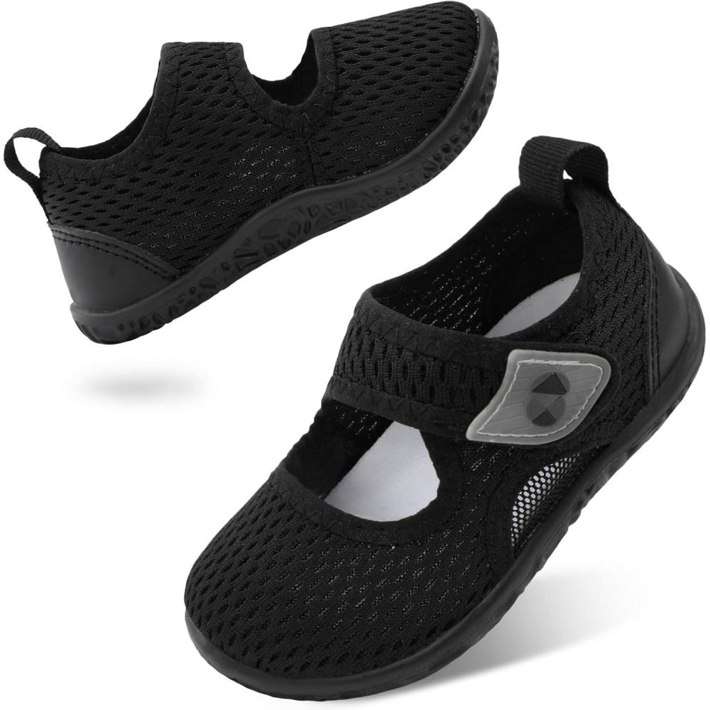 image:imageCentipede Demon Toddler Water Shoes Boys Girls Swim Aqua Socks Barefoot Kids Water Sandals Quick Dry Breathable Lightweight for Beach Pool WaterparkBlack