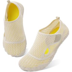 Centipede Demon Swim Water Shoes for Women Men Quick Dry Barefoot Aqua Sneakers Shoe for Beach Hiking Diving Boating River Outdoor Water Sports(Ty2 Beige)