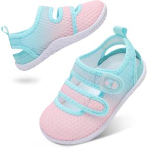 Centipede Demon Toddler Sandals Boys Girls Water Shoes Adjustable Kids Aqua Socks Barefoot Summer Shoes Quick Dry Breathable Lightweight for Swim Beach Pool Waterpark(Cypinkgrad)