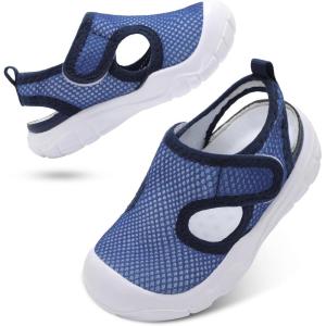 Centipede Demon Toddler Water Shoes Boys Girls Kids Sandals Barefoot Swim Aqua Socks Wide Breathable Quick Dry Lightweight for Pool Beach Hiking Summer Outdoor(Navy)