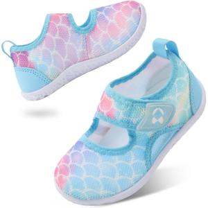 Centipede Demon Toddler Water Shoes Boys Girls Swim Aqua Socks Barefoot Kids Water Sandals Quick Dry Breathable Lightweight for Beach Pool Waterpark(Bluecoscale)
