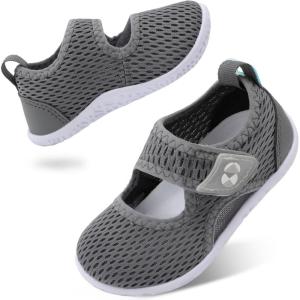 Centipede Demon Toddler Water Shoes Boys Girls Swim Aqua Socks Barefoot Kids Water Sandals Quick Dry Breathable Lightweight for Beach Pool Waterpark(Deepgrey)