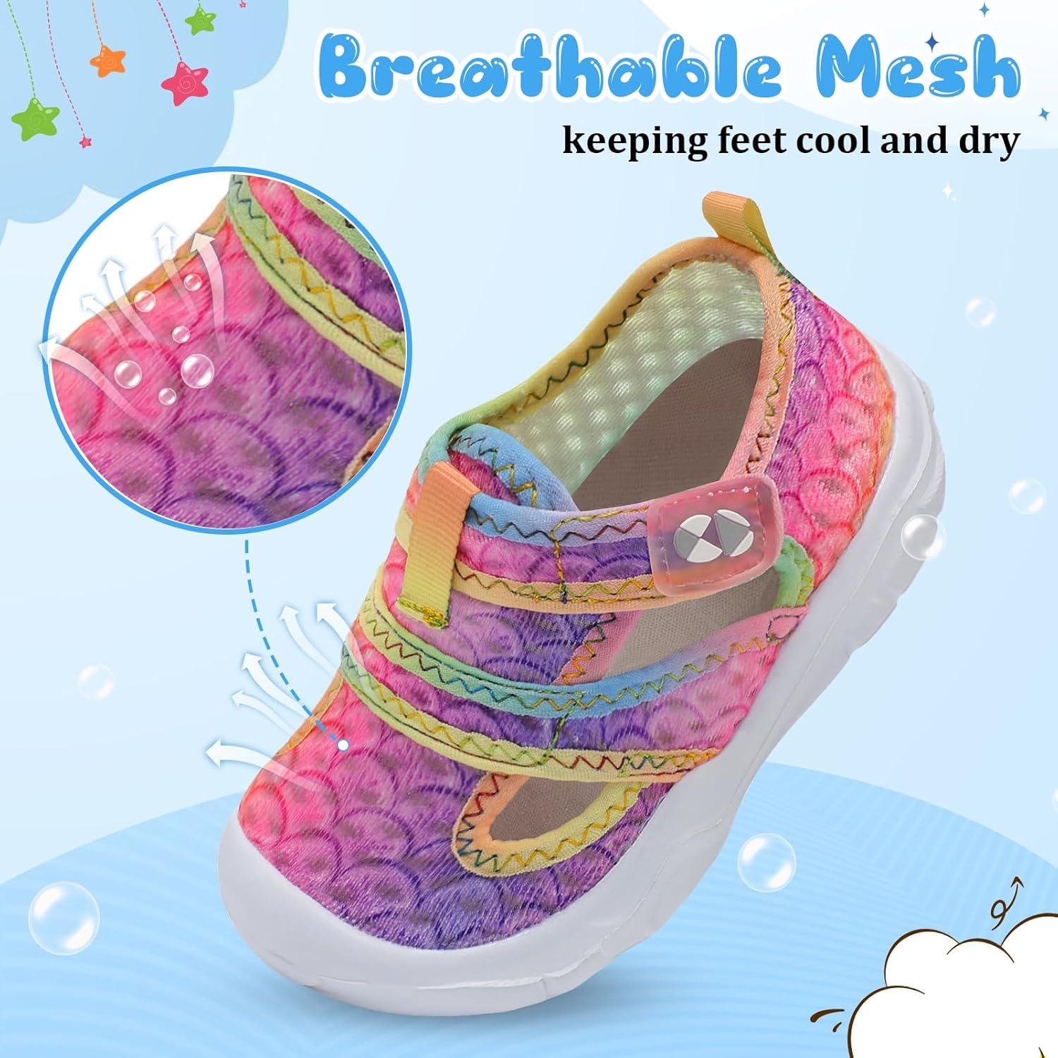 image:imageCentipede Demon Toddler Sandals for Boys Girls Kids Water Sandals Outdoor Breathable Aqua Shoes Summer Barefoot Shoes Lightweight Qucik Dry for Swim Pool BeachYl Qcyellow