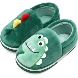 Centipede Demon Plush Warm Slippers for Girls Boys Kids Toddlers Winter Fur Lined Indoor House Home Shoes 11-12 Little Kid